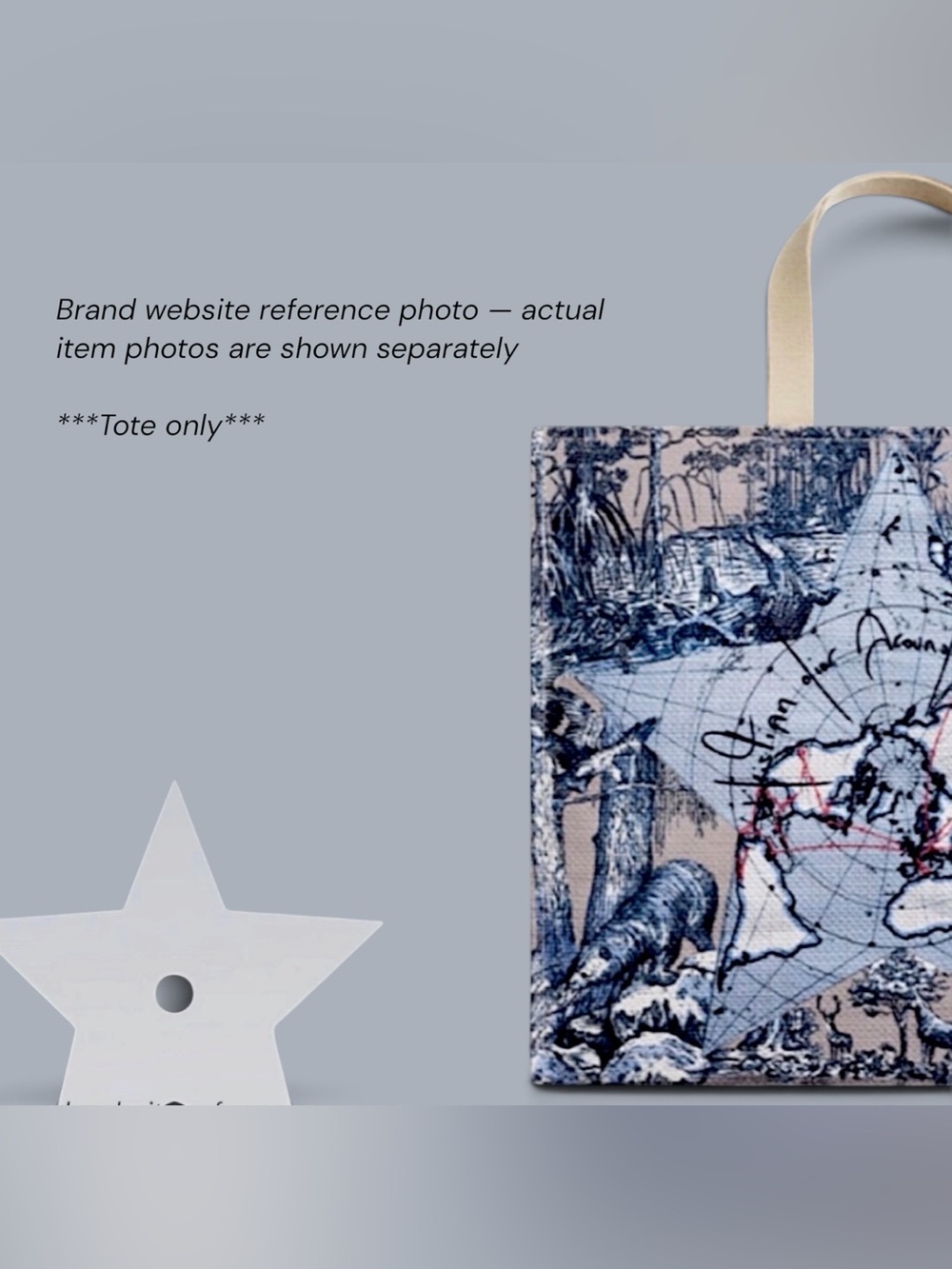 Dior Beauty Toile de Jouy Tote Bag with box